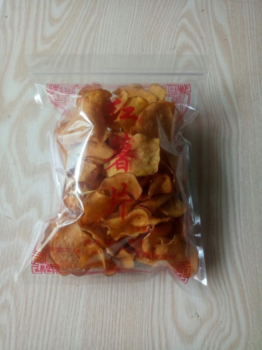 红薯片 片状 袋装 半年